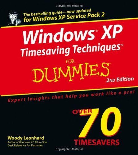 Windows XP Timesaving Techniques For Dummies