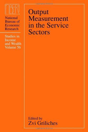 Output Measurement in the Service Sectors