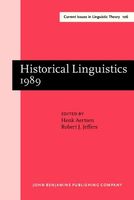 Historical Linguistics 1989