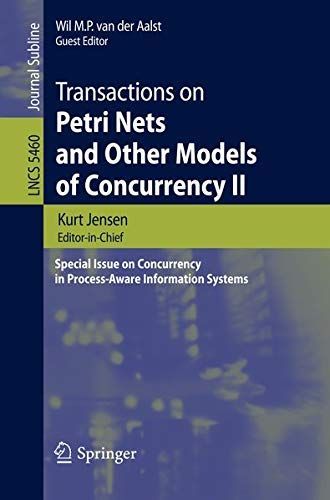 Transactions on Petri Nets and Other Models of Concurrency I