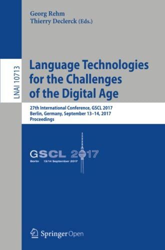 Language Technologies for the Challenges of the Digital Age