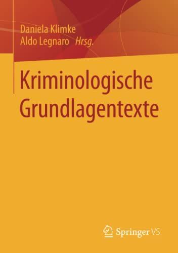 Kriminologische Grundlagentexte