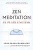 Zen Meditation in Plain English