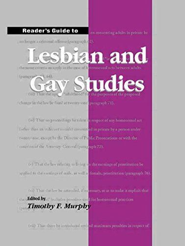 Reader's Guide to Lesbian and Gay Studies