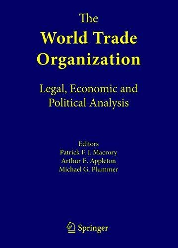 The World Trade Organization