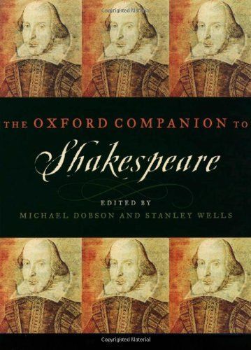 The Oxford Companion to Shakespeare