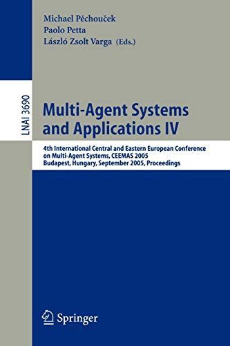 Multi-Agent Systems and Applications IV