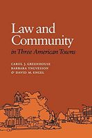 Law and Community in Three American Towns