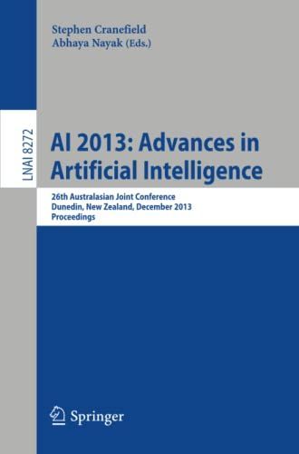 AI 2013: Advances in Artificial Intelligence