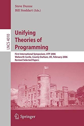 Unifying Theories of Programming