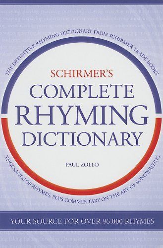 Schirmer's Complete Rhyming Dictionary