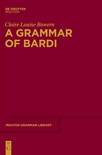 A Grammar of Bardi