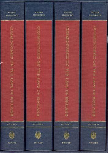 Commentaries on the Laws of England