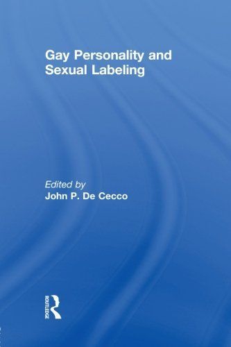 Gay Personality And Sexual Labeling