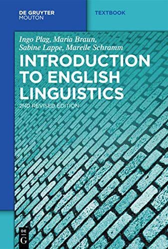 Introduction to English Linguistics