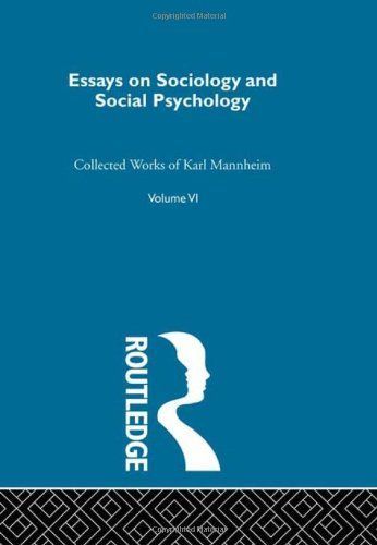 Essays Soc & Social Psych