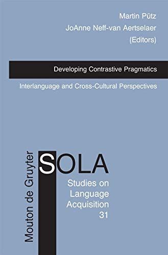 Developing Contrastive Pragmatics