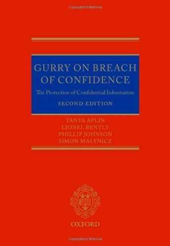 Gurry on Breach of Confidence