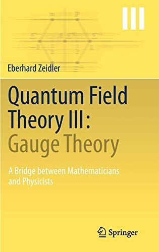 Quantum Field Theory III: Gauge Theory