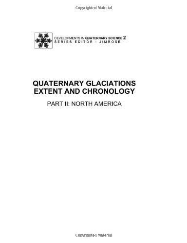 Quaternary Glaciations - Extent and Chronology