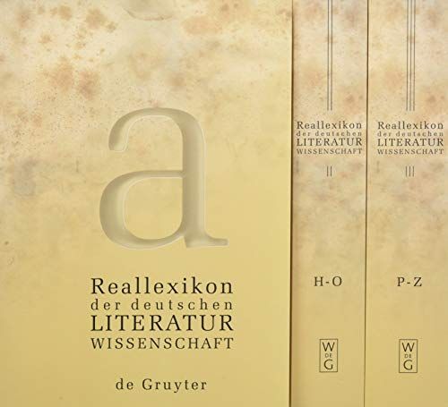 Reallexikon der deutschen Literaturwissenschaft