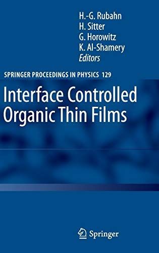 Interface Controlled Organic Thin Films