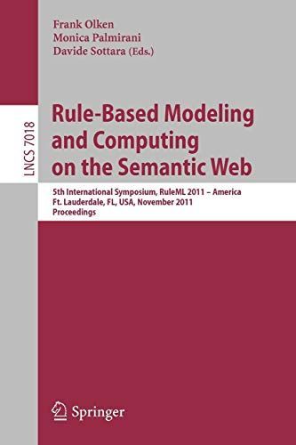 Rule-Based Modeling and Computing on the Semantic Web