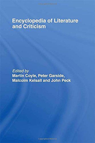 Encyclopedia of Literature and Criticism