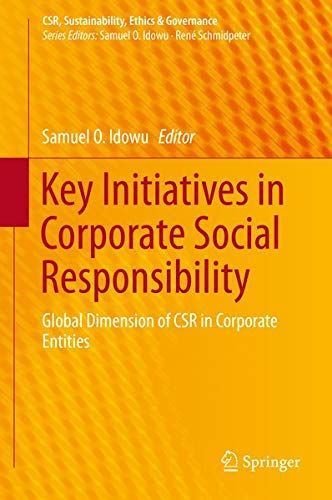 Key Initiatives in Corporate Social Responsibility