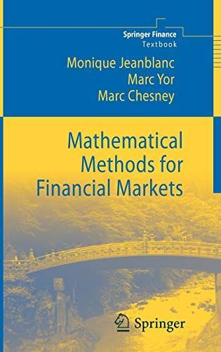 Mathematical Methods for Financial Markets