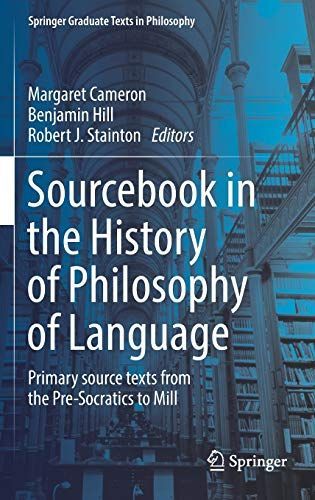 Sourcebook in the History of Philosophy of Language