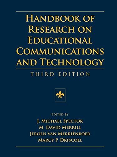 Handbook of Research on Educational Communications and Technology