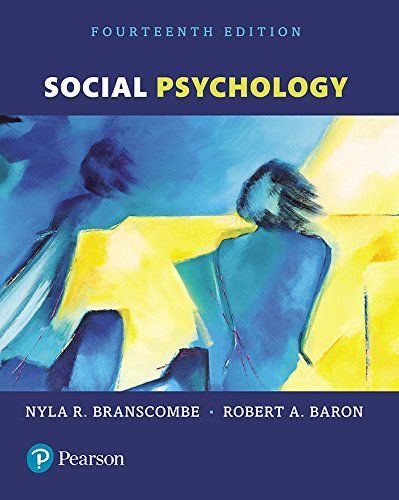 Social Psychology, Global Edition