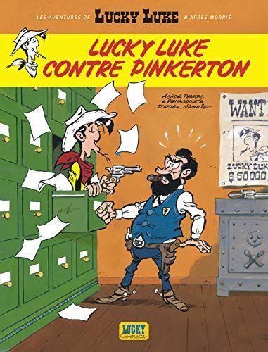 Les aventures de Lucky Luke d'après Morris - tome 4 - Lucky Luke contre Pinkerton