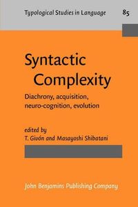 Syntactic Complexity