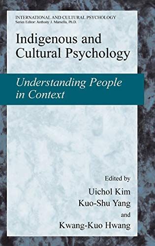 Indigenous and Cultural Psychology