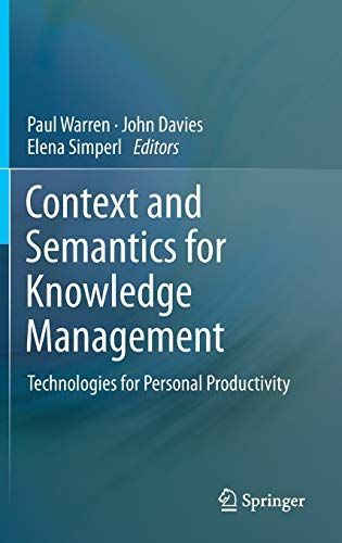 Context and Semantics for Knowledge Management