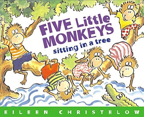 En un Árbol Están los Cinco Monitos / Five Little Monkeys Sitting in a Tree