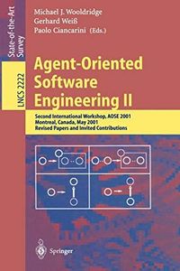 Agent-Oriented Software Engineering II