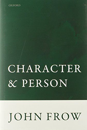 Character and Person