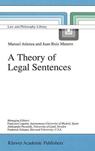 A Theory of Legal Sentences