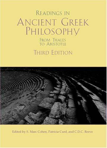 Readings in Ancient Greek Philosophy