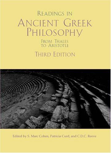 Readings in Ancient Greek Philosophy