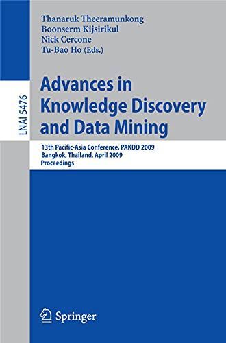 Advances in Knowledge Discovery and Data Mining