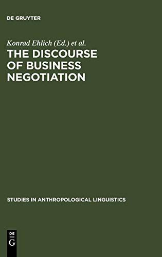 The Discourse of Business Negotiation