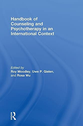 Handbook of Counseling and Psychotherapy in an International Context