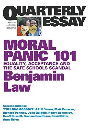 Quarterly Essay 67 Moral Panic 101