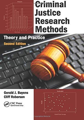 Criminal Justice Research Methods