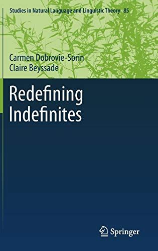 Redefining Indefinites