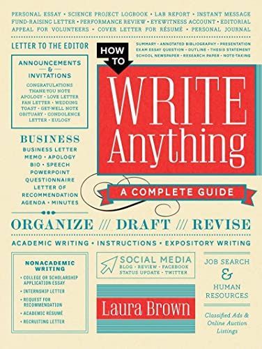 How to Write Anything: A Complete Guide